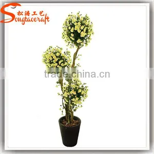 Indoor Home Decorative Artificial Tree Factory Price Fake Artificial Flower Tree thumbnail-2