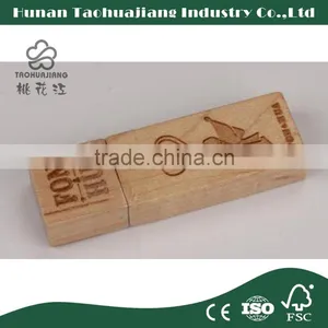 Hot Sell Hi-Speed Bamboo USB Bamboo USB Flash Disk 1tb thumbnail-2