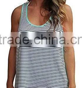 Swimsuit Cover Up Super Soft Cotton Polyester Blend Tank Extender Racerback Swimsuit Beachwear Dress Swimwear One Piece thumbnail-2