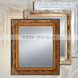 Vintage Ornate Hot Sell Art Decor Style Framed Wood Mirror thumbnail-1