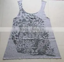 LADIES FULL PRINTED FASHIONABLE TOPS , WOMEN TANK TOP thumbnail-1