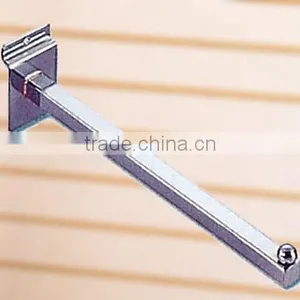 12in. Face Out With Ball Stop no Downslant Slatwall Face Out Hook thumbnail-1