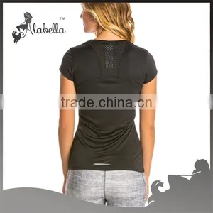 Custom Cool Dry Moisture Wicking Shirts Wholesale Women Running Wear thumbnail-2
