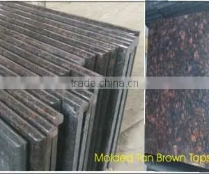 Tan Brown Granite Slabs With Surface Polished thumbnail-1