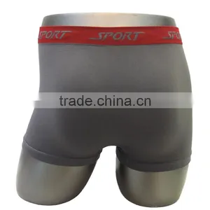 Grey Seamless Sexy Male Underwear Panties Hot Boxers Shorts Mens Underwear Sexy thumbnail-3