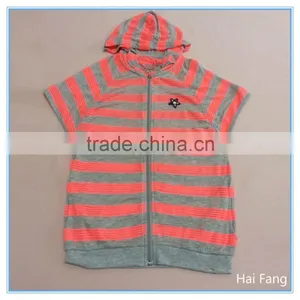 Children Girl Fashion Hoody Stripped Hoodie Child Kids Summer t Shirts Hoodie thumbnail-3