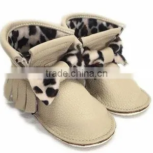 2017 Winter Wholesale Baby Cowboy Boots Leather Kids Boots Fashion for Kids thumbnail-1