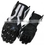 Motorcycle Racing Leather Gloves With Protectors thumbnail-1