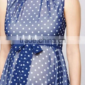 Pregnant Women Chiffon Midi Dresses thumbnail-6