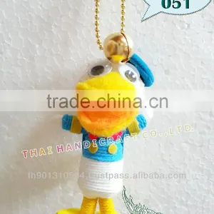 Handmade Keychains Keyrings Voodoo Doll String Accessories Bag Gifts thumbnail-1