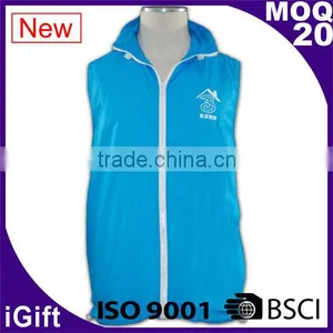 Wholesale Factory Price Manufactures Vest Uniform Cheap Custom Printed and Customized Vests thumbnail-1