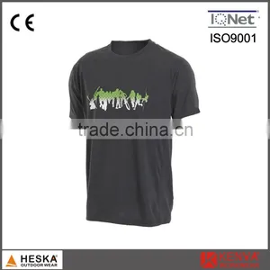 OEM Short Sleeve t Shirt 100% Cotton Jersey Blank Printed T-shirt for Men thumbnail-1