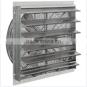 Shutter Exhaust Fan, 12" Blade Diameter 120V Hydroponics Ventilation CD thumbnail-1