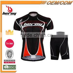 BEROY Accept 1pcs Order Cycling Suits, Custom Dry Fit Bike Jersey thumbnail-1