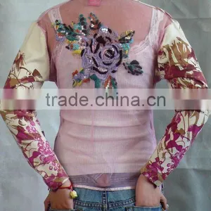 Ladies Sweater Ladies' Embroidered Sweater Ladies' Knitwear thumbnail-1