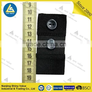 Strong Adjustable Elastic Pants Waist Extender With 2 Button thumbnail-4