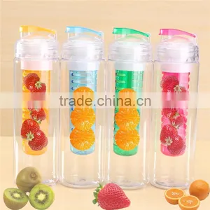 Hot Sale Fashion 760ml Sports Health Fruit Juice Bottle Water Tour Outdoor Sport Cup Bottle Plastic Bottle Four Colors thumbnail-4