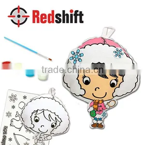 Color Your Culture Doll Charm Make Your Own Doll Diy Toy Coloring Kit thumbnail-2