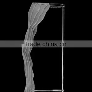 Optic Crystal Glass Blank Iceberg For Souvenirs Office Decoration JKC-0078 thumbnail-1