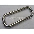Double Side Replacement Glass Door Knobs Stainless Steel Pull Door Handles thumbnail-1