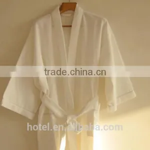 100% Cotton Waffle Bathrobe for Hotel and Home Use thumbnail-1