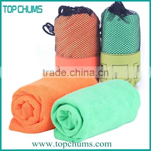 Compact Soft Textile Pocket Packed Custom Suede Yoga Microfiber Towel Sports thumbnail-2
