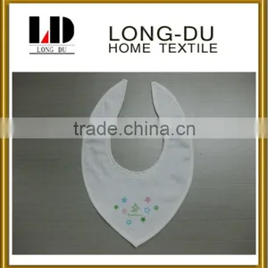 Absorption Small Printed Colour Star Design Muslin Gauze Bibs thumbnail-1