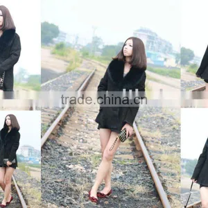 Simple Custom Elegant Fur Garment CAC844 thumbnail-1