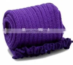 Dance Practice Legwarmer Purple Soft Leg Warmers thumbnail-1
