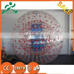Crazy Game!! Top Quality 0.8mm/1.0mm PVC/TPU Zorbs for Sale,zorbing Price,zorb Cost thumbnail-1