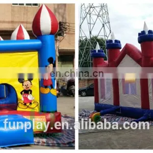 HI Good Quality Inflatable Bouncy Castle,clown Inflatable Bouncy Castles,mini Inflatable Bouncy Castle for Sale thumbnail-1