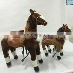 HI go Pony Ride on Toys,walking Pony Ride Mechanical on Car for Kids thumbnail-1