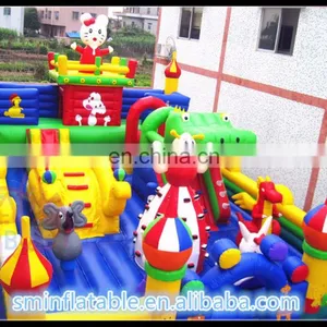 Package Mail Inflatable Rabbit Castle Jump Bed Combination Air Castle Airplane Inflatable Slide thumbnail-6