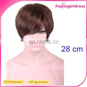 Halloween Costumes Cosplay Light Color Full Lace Human Long Hair Wig thumbnail-2