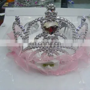 Party Carnival Cheap Child Small Plastic Flower Princess Crown for Girls PH-0013 thumbnail-1