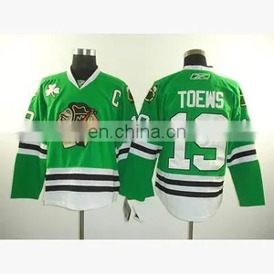 NHL Ice Hockey Chicago Blackhawks 19#toews Jersey Custom,hockey Wear thumbnail-4