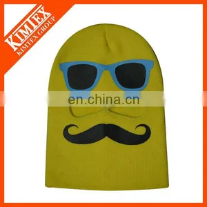 Long Beanie Mask With Printing thumbnail-1