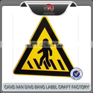 Safety Warning Traffic Sign Irregular Aluminum Plate Traffic Road Signs thumbnail-1