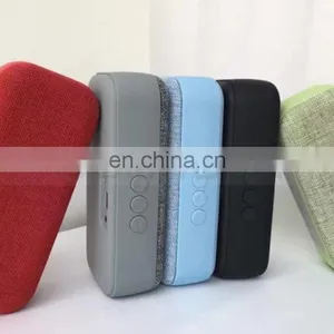 5W*2 Bluetooth Speaker Portable Wireless Stereo Creative Home Outdoor Car Phone Subwoofer With Cloth Fabric thumbnail-6