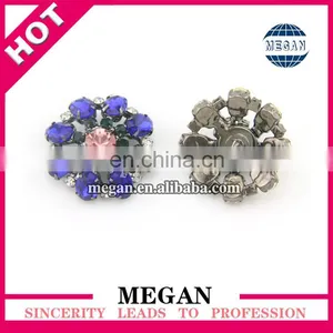 Wholesale Cheap Zinc Alloy Crystal Rhinestone Button thumbnail-1