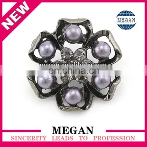 2015 Fashion Custom Flower Shaped Buttons for Decoration thumbnail-1