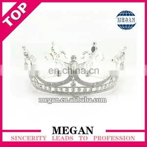 Wholesale Rhinestone Headband Princess Crown Baby Tiara Crown Wedding Cake Crown thumbnail-1