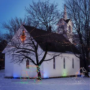 Waterproof LED Solar String Light 22M 200LED Solar Fairy String Light Outdoor Garden Wedding Decoration Christmas Light thumbnail-4