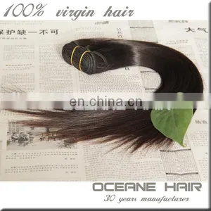 Most Fashionable Full Cuticle Remy Hair Extension New Arrival Large Stock Wholesale Supply Virgin Chinese Straight Hair thumbnail-3
