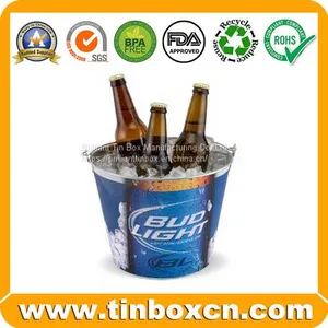 Customized Decorative Tin Bucket,Tin Bucket, Popcorn Tin Box thumbnail-1