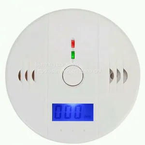 OEM co Detector En50291 Waterproof Gas Detector Ceiling Mounted Battery Operated Powered Carbon Monoxide Gas Leak Alert Detector thumbnail-2