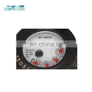 China Wholesale Tap Nylon Plastic Water Flow Meter thumbnail-3