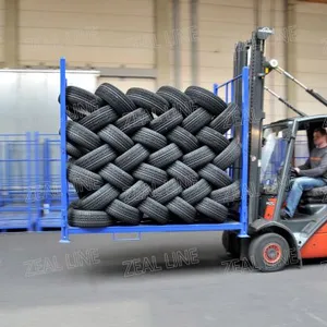 Tire Storage Rack With Tin Floor Tyre Rack Warehouse Rack thumbnail-5