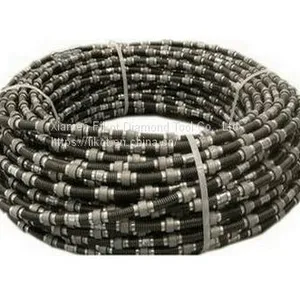 High Quality Diamond Wire Saw for Granite Quarry Rubber Spring 11.5mm 12mm thumbnail-3
