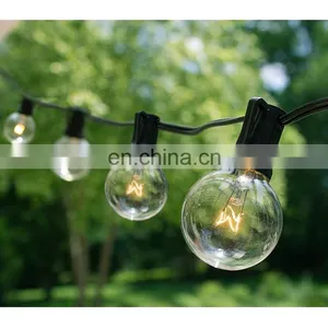 G40 Globe String Lights With Incandescent Bulbs Serial Light Decoration 25ft 50ft 100ft 110V thumbnail-5